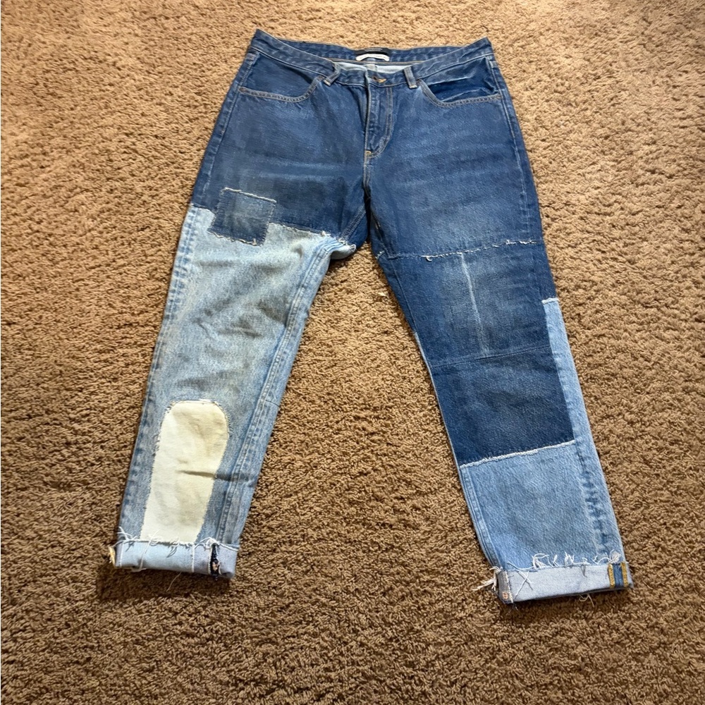 Scotch and Soda Patchwork Blue Jeans 29/32